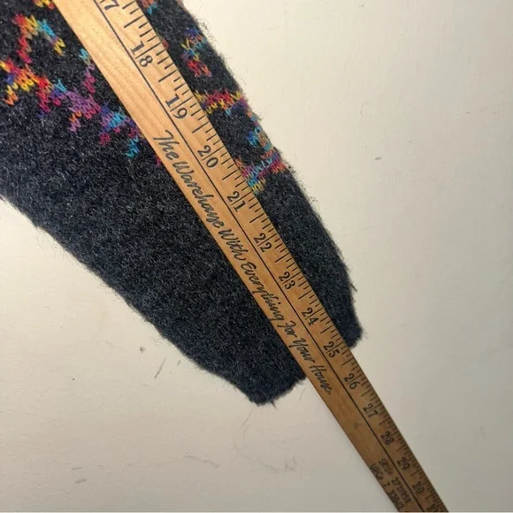 Dreamers Women Med Aztec Southwest Open Cardigan Sweater Cowgirl Western Rodeo - Picture 11 of 11